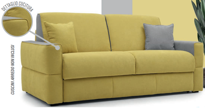 Divano Letto personalizzabile SFODERABILE Mogy - immagine 4
