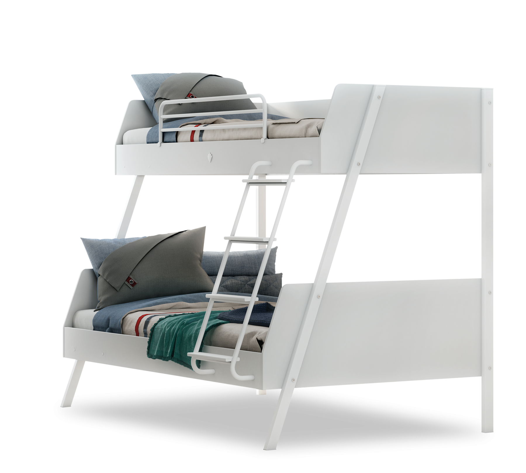 Letto a castello con letto inferiore largo - immagine 7