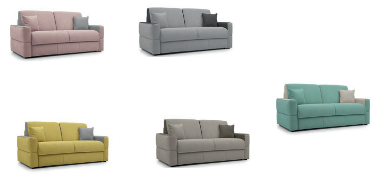 Divano Letto personalizzabile SFODERABILE Mogy - immagine 5