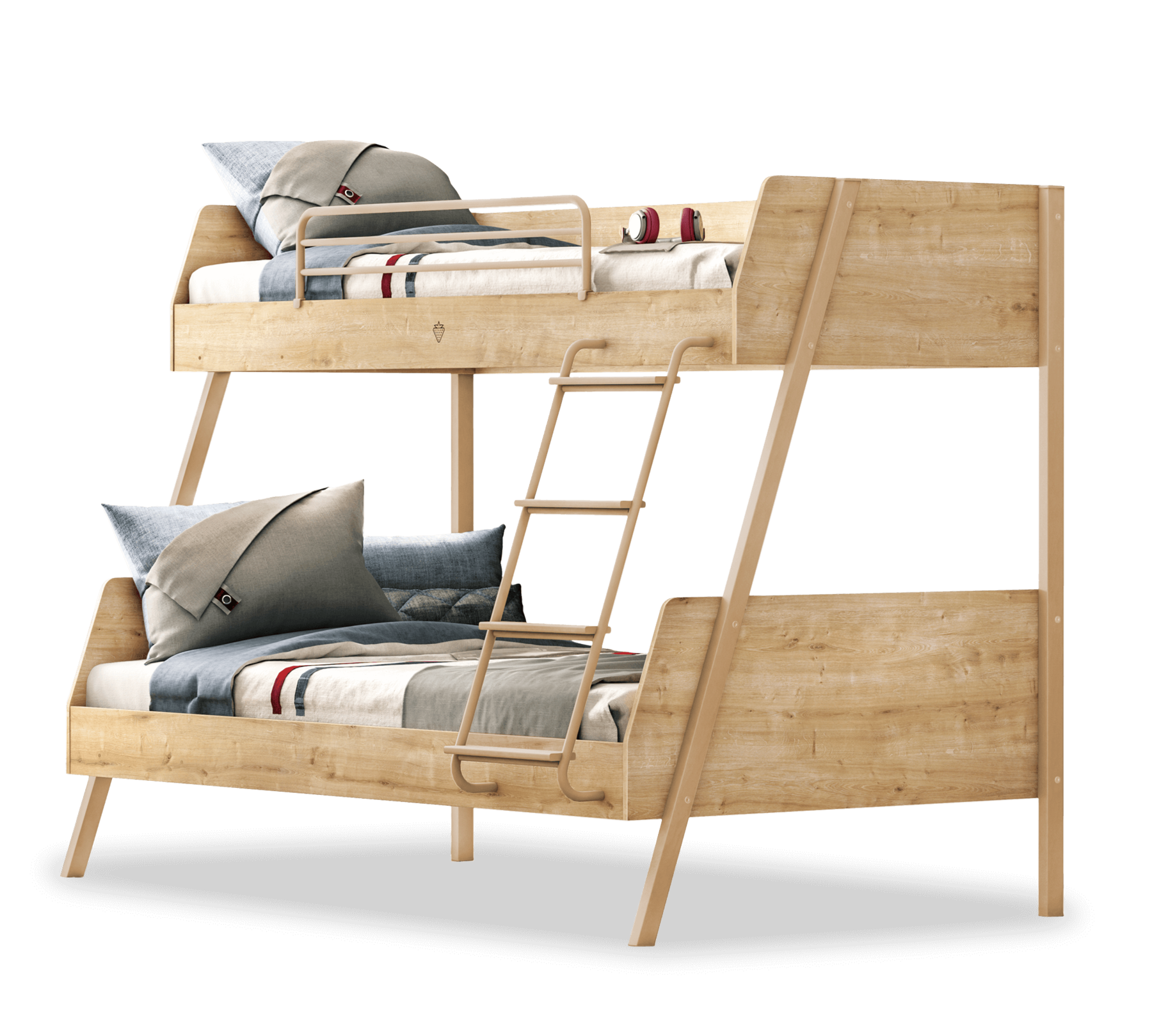 Letto a castello con letto inferiore largo - immagine 5