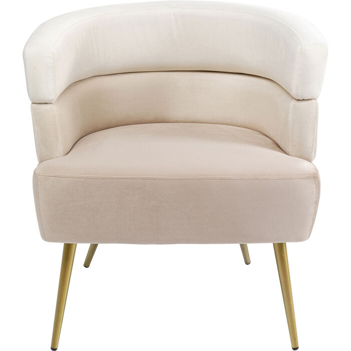 Poltrona Twister crema - immagine 2