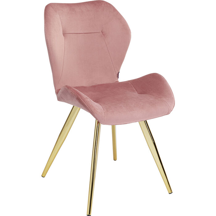 Coppia sedie Viviana rosa