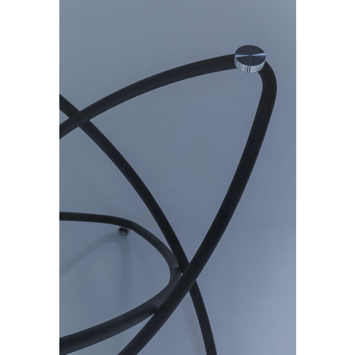 Tavolo Molecola nero Ø120cm - immagine 4