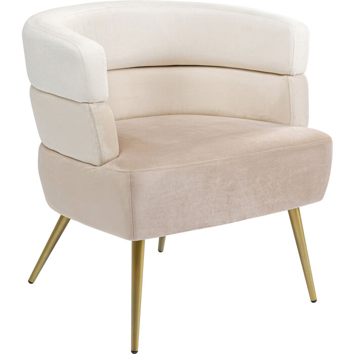 Poltrona Twister crema - immagine 3