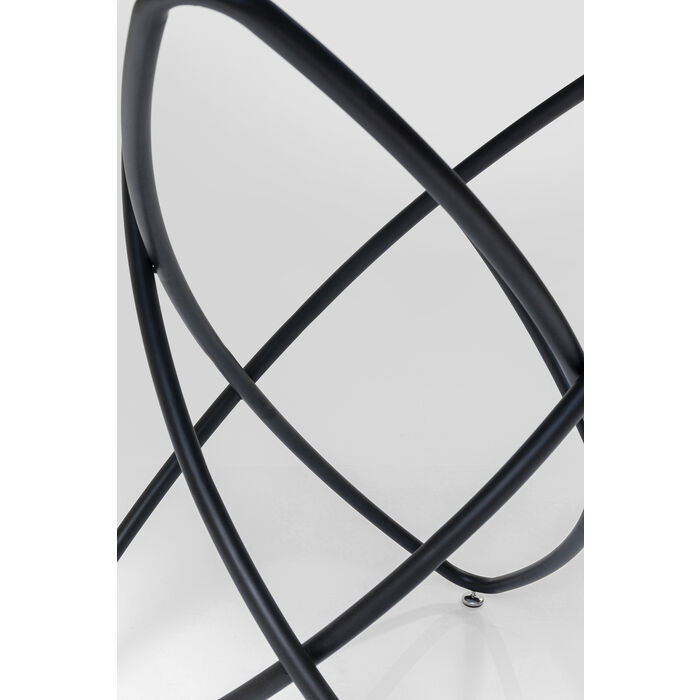 Tavolo Molecola nero Ø120cm - immagine 5