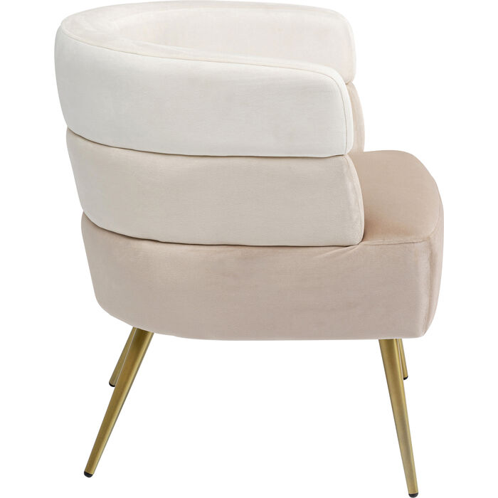 Poltrona Twister crema - immagine 4