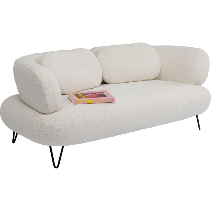Divano Pippa 2-posti bianco 182cm