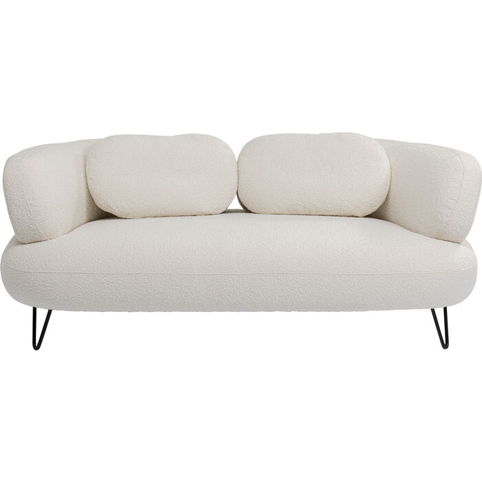 Divano Pippa 2-posti bianco 182cm - immagine 2