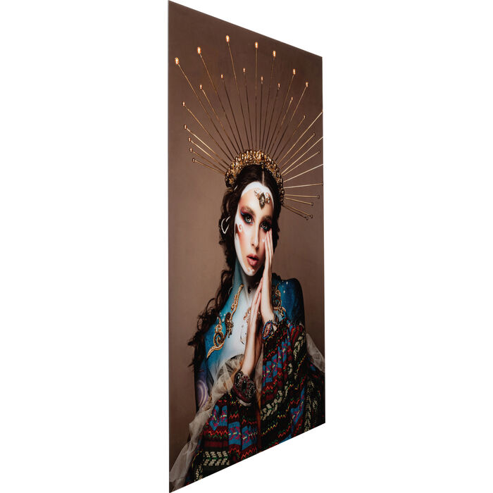 Quadro in vetro pray 100x150cm - immagine 2