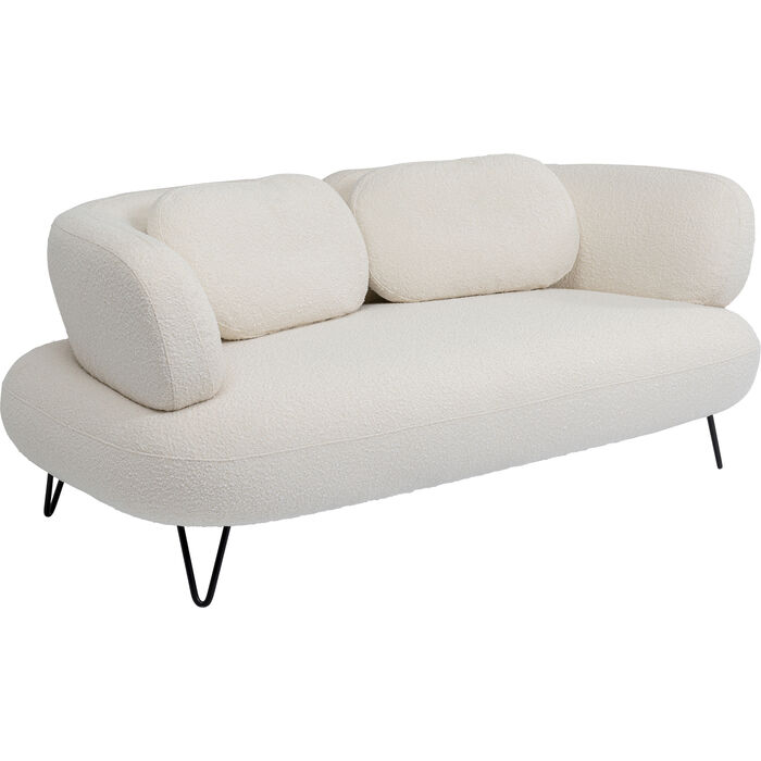 Divano Pippa 2-posti bianco 182cm - immagine 3