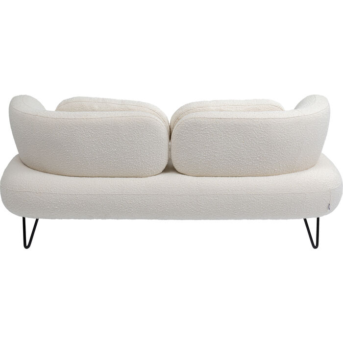 Divano Pippa 2-posti bianco 182cm - immagine 5