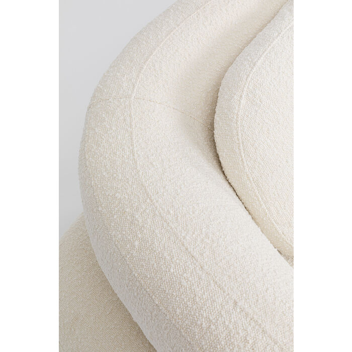 Divano Pippa 2-posti bianco 182cm - immagine 7