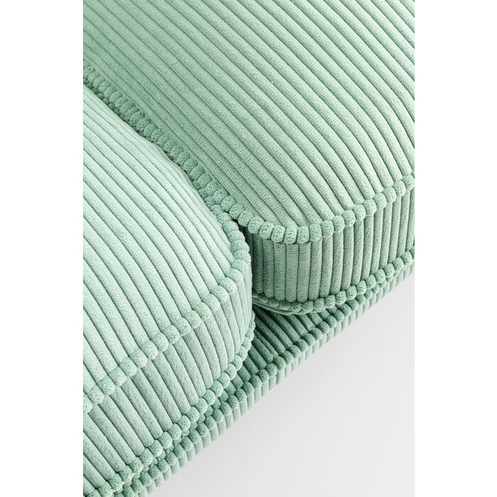 Divano verde menta 3-posti 166cm - immagine 9