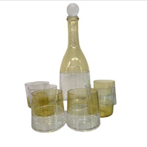 Baci Milano set caraffa e bicchieri