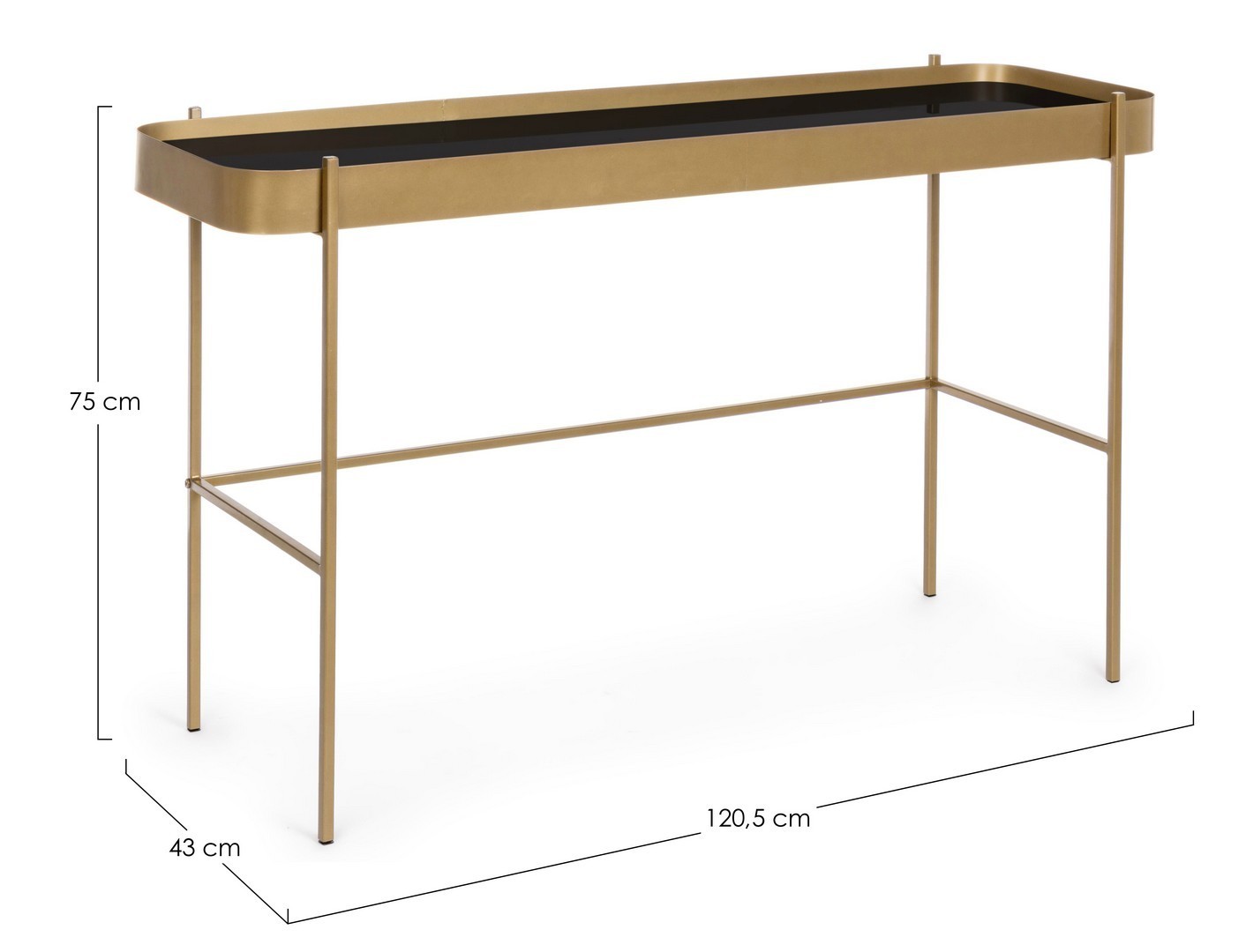 Consolle Rahid oro 120X43 - immagine 2