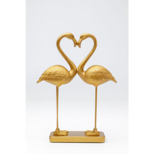 Fenicotteri in love oro