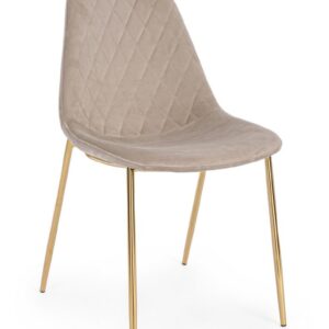 Sedia Teresa in velluto beige DISPONIBILI DA DICEMBRE 2023