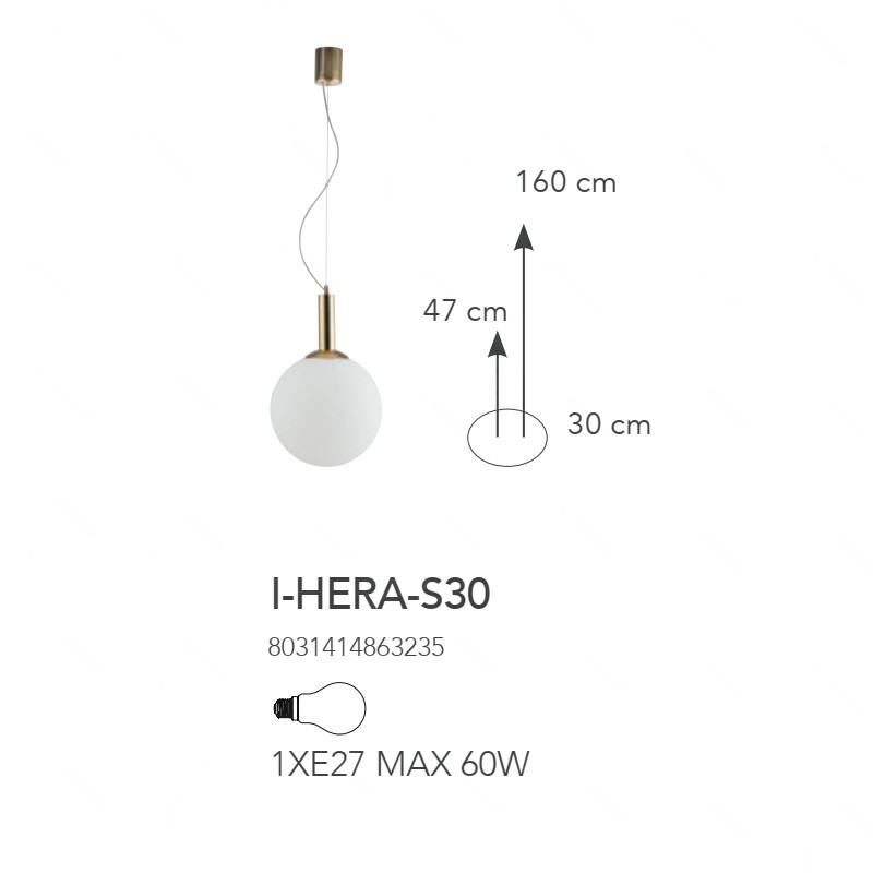 Sospensione Hera Ø30 - immagine 3