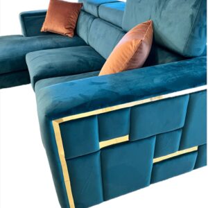 Divano con chaise longue Water