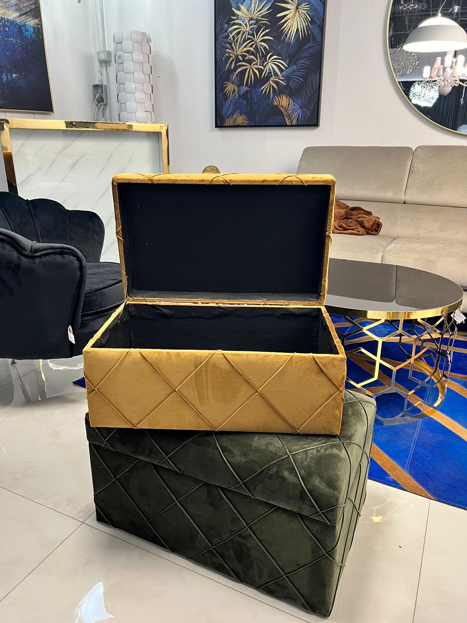 Coppia Pouf Baule - immagine 3