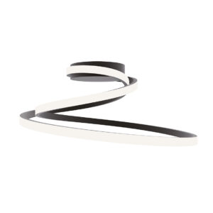 Plafoniera a led Coaster Nera