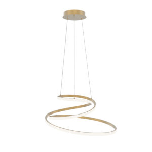 Lampadario a sopesione led Coaster oro