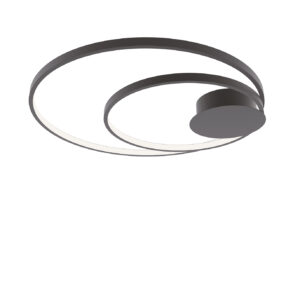 Plafoniera Led Diem Nera