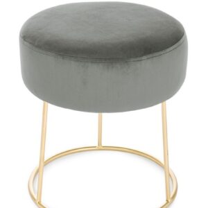 Pouf Clarissa Grigio ⌀35