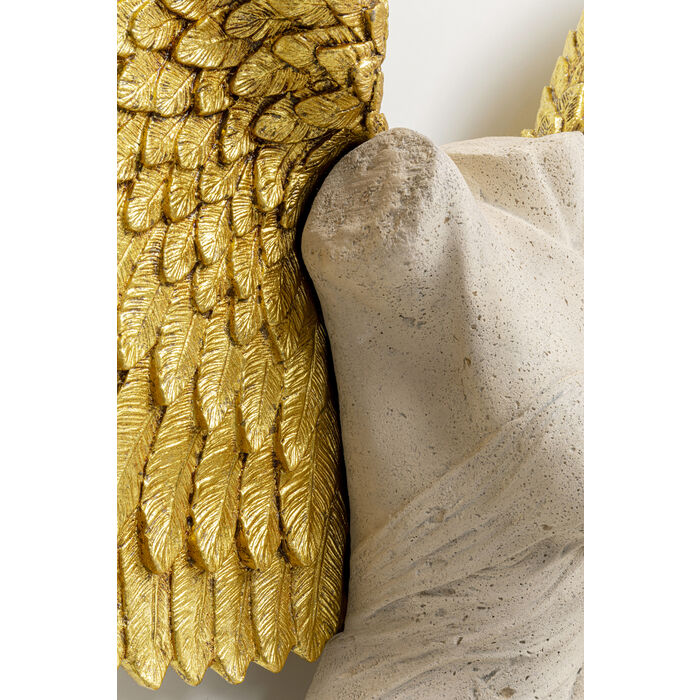 Busto Female con ali gold - immagine 3