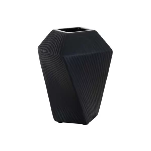 Vaso geometrico black piccolo