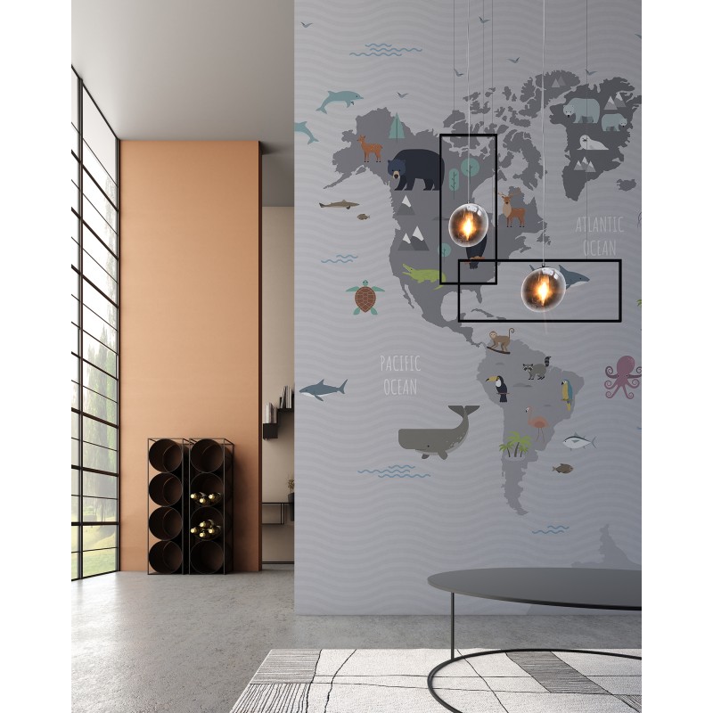 Carta da Parati ''Mappa A&R'' - immagine 2