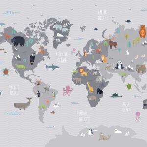Carta da Parati ''Mappa A&R''