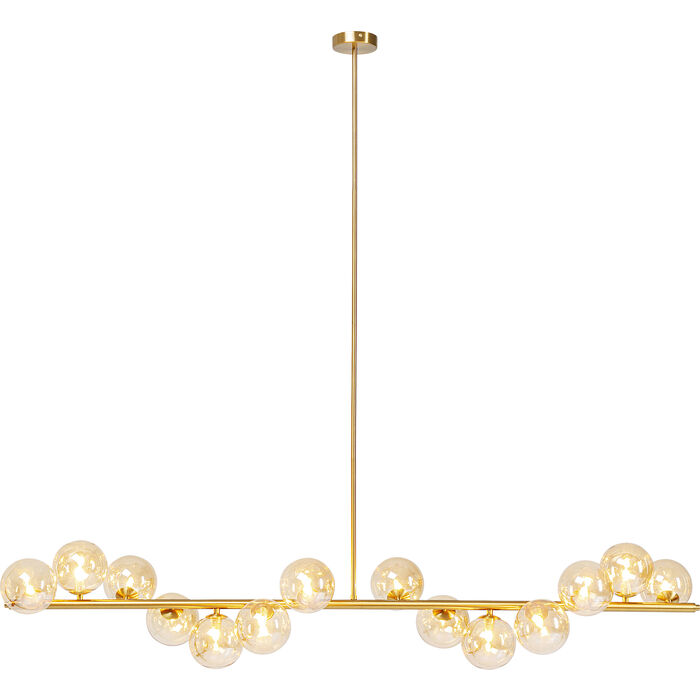 Lampadario 14 sfere gold - immagine 2