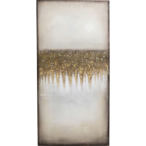 Quadro acrilico scia oro 100x200cm