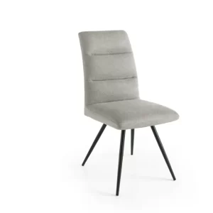 Sedia Hill Tessuto Grigio chiaro