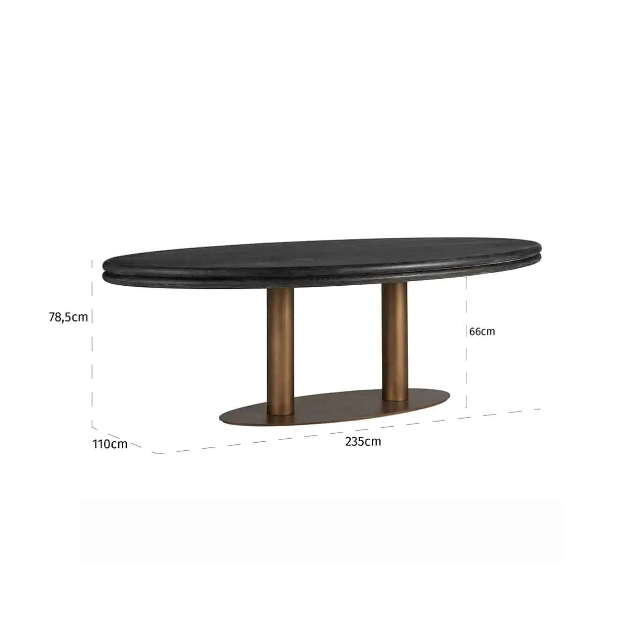 Tavolo Macaron 235x110 - immagine 2