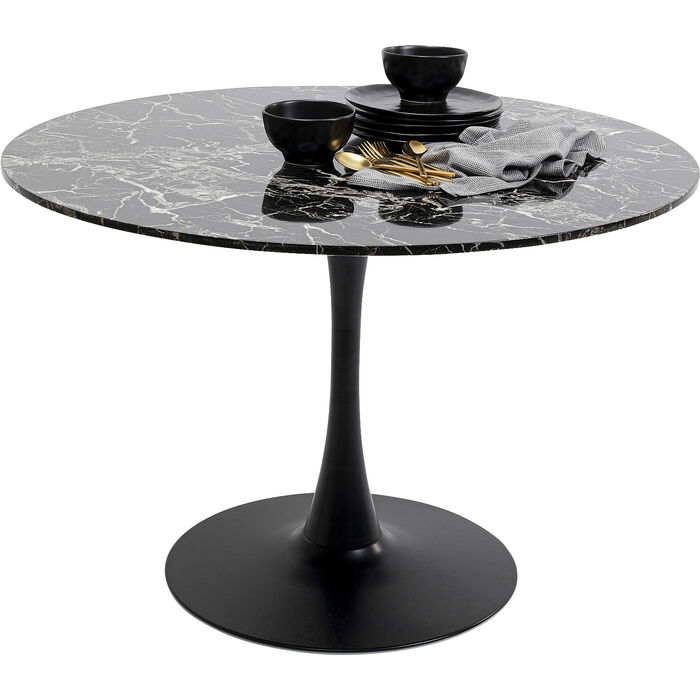 Tavolo tondo fisso black Ø110cm
