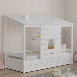 Lettino Casetta white