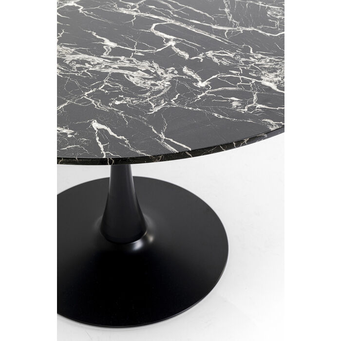 Tavolo tondo fisso black Ø110cm - immagine 3