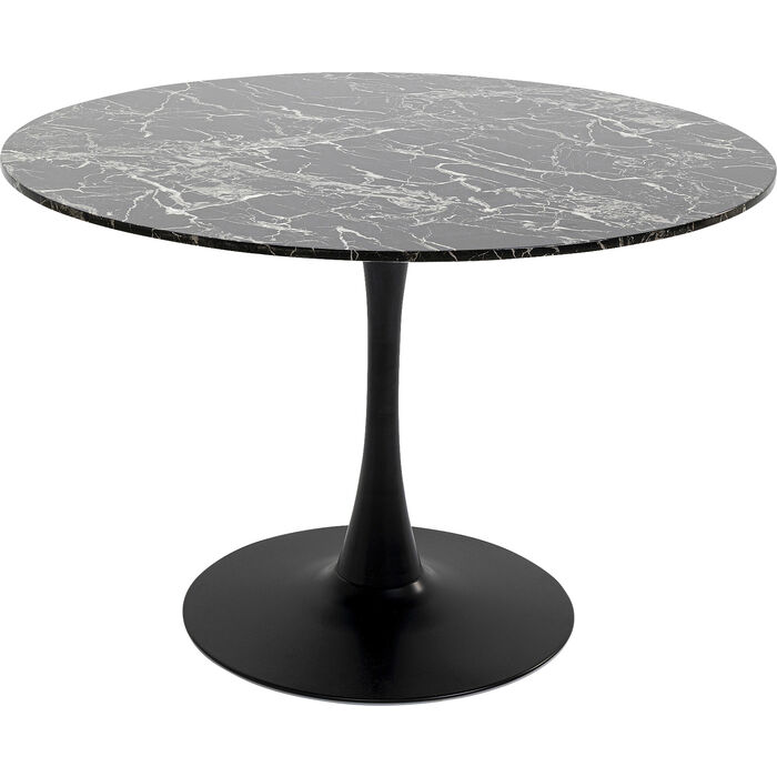 Tavolo tondo fisso black Ø110cm - immagine 5