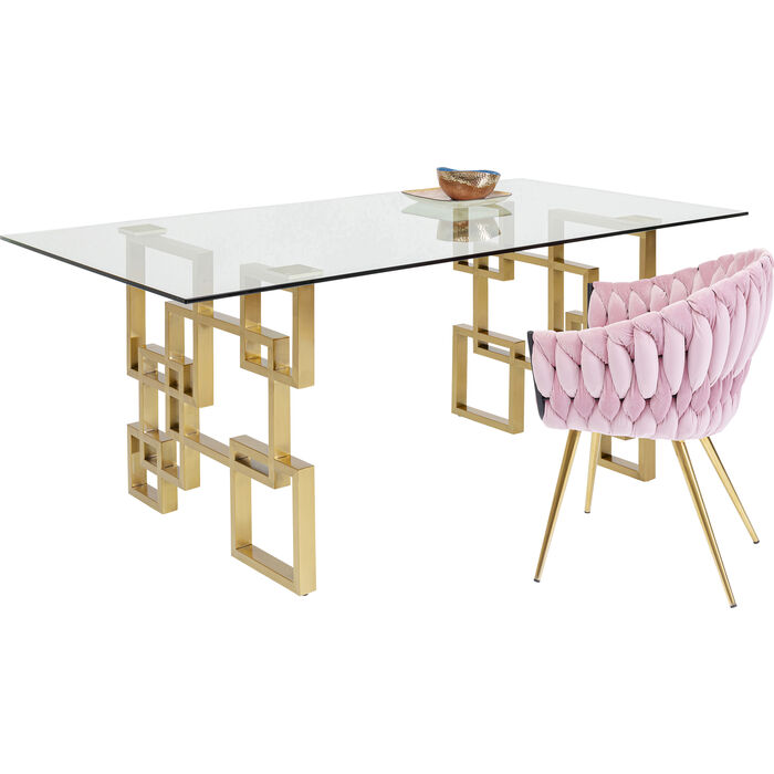 Tavolo Street gold 100x200cm - immagine 5