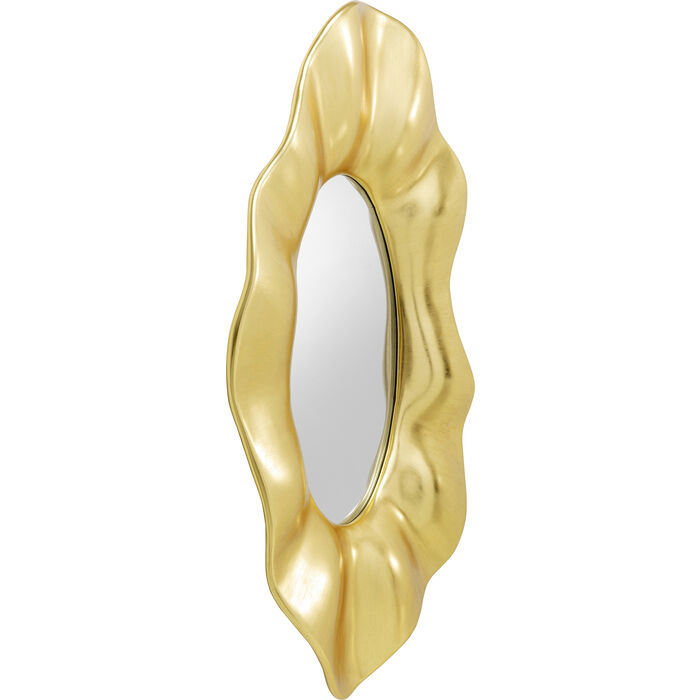 Specchio flow oro 150x98