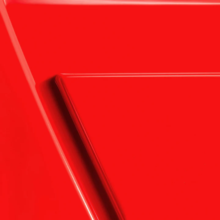 Letto Auto rosso con fari led - immagine 4
