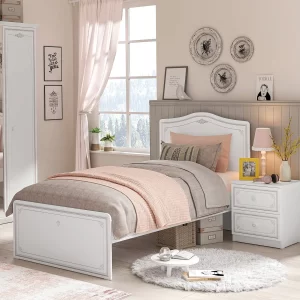 Letto Fiaba grigio