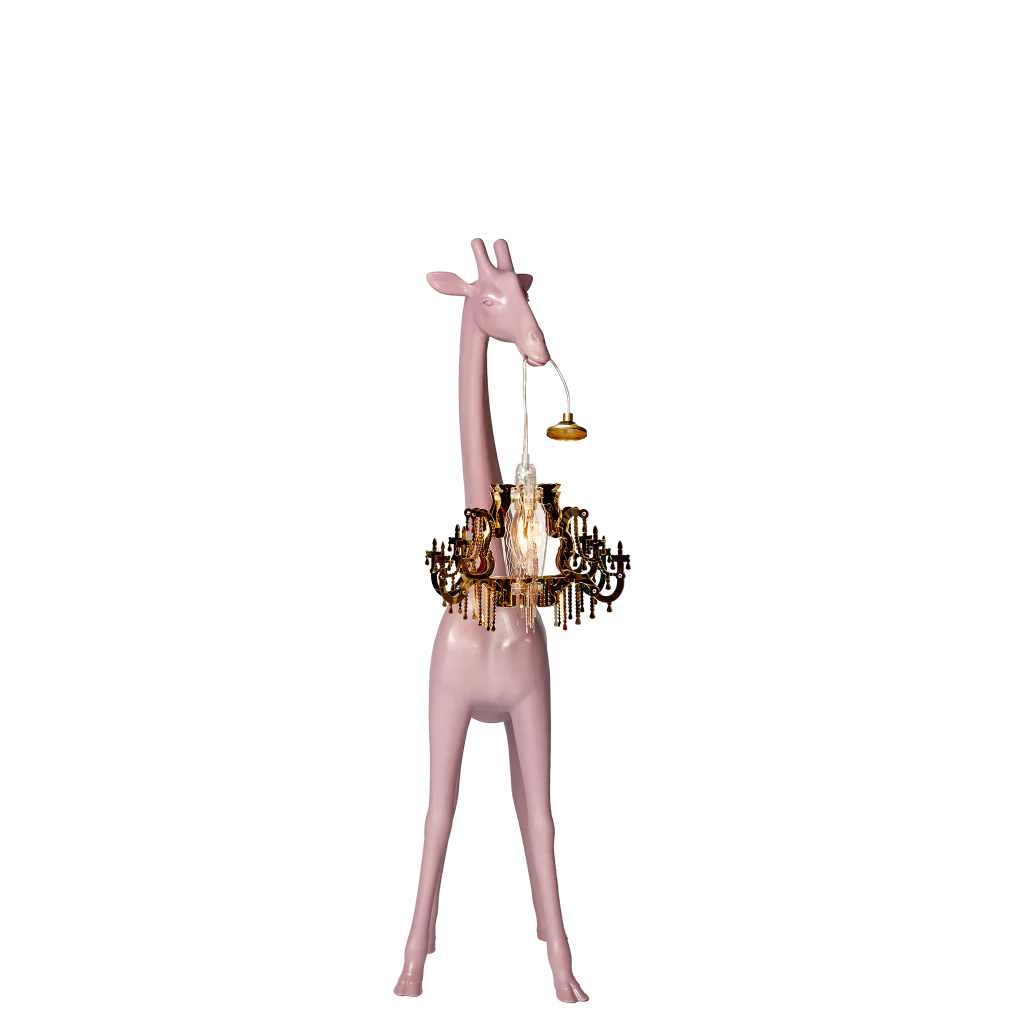 Giraffa con sospensione xs rosa - immagine 5