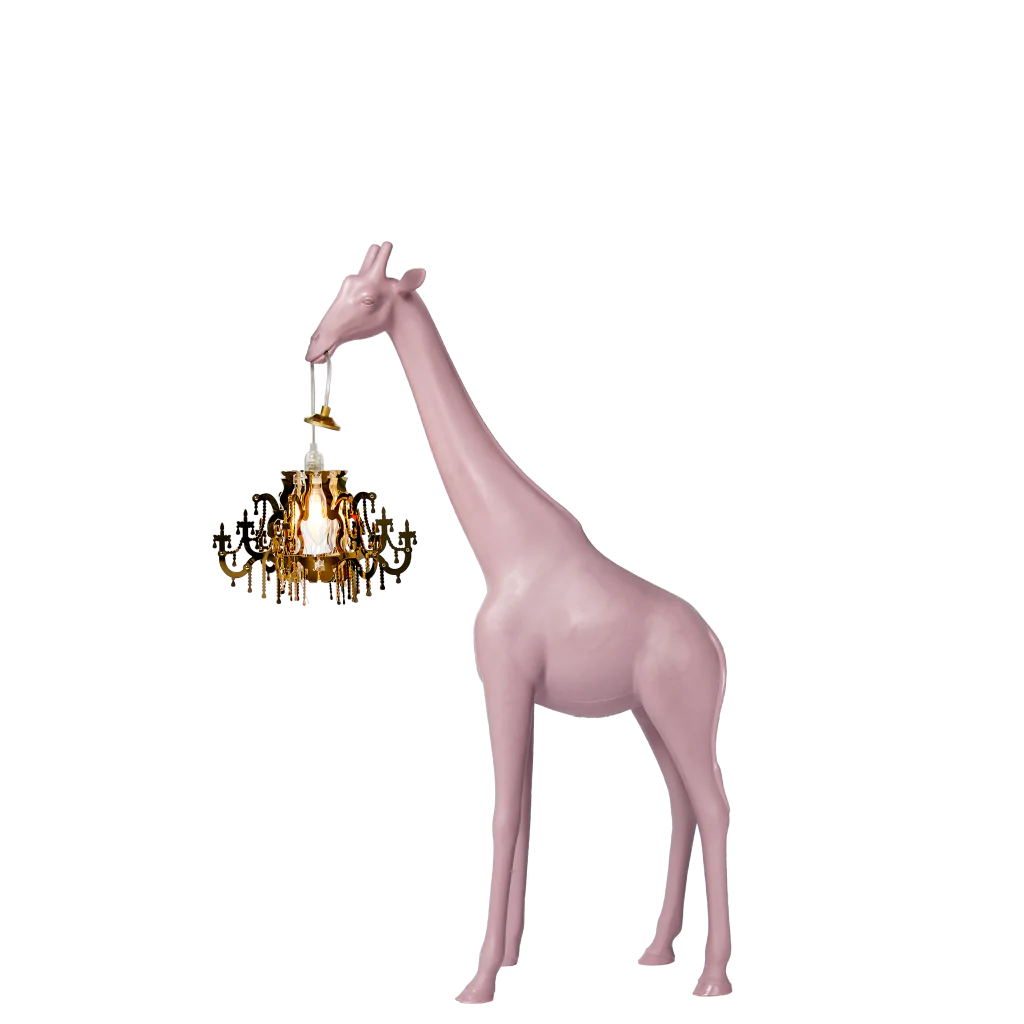 Giraffa con sospensione xs rosa - immagine 3