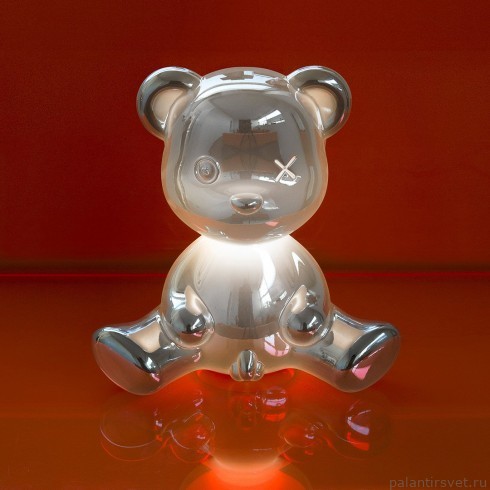 Lampada Teddy metal silver