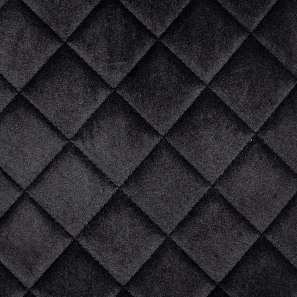 Sedia rombi X nera e oro - immagine 2