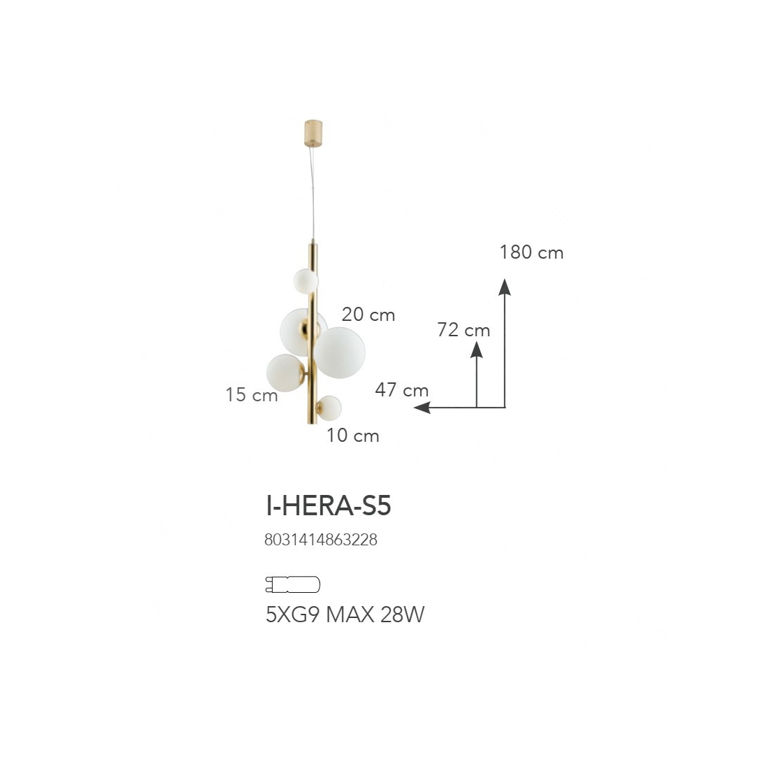 Sospensione Hera S5 - immagine 2