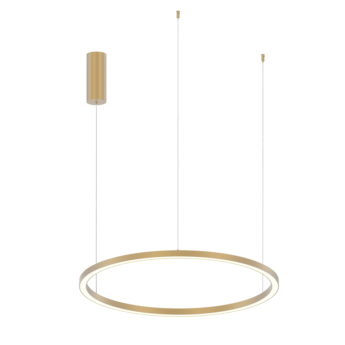 Sospensione Led Hoop oro 80cm